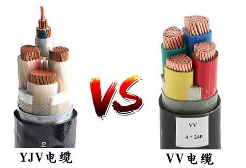 yjv與vv電纜區別