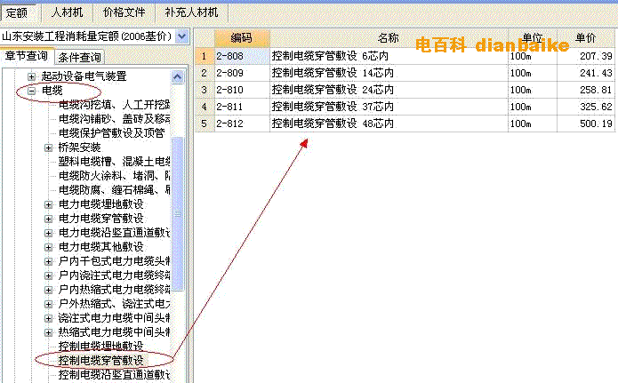 KYJV電纜套定額