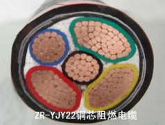 阻燃銅芯電纜型號及阻燃銅芯電纜結構原理和價格