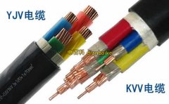 yjv與kvv電纜區別及如何選型？電力電纜與控制電纜用途分別有